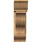 Ekena Millwork Funston Traditional Rough Sawn Bracket w/ Offset Brace, Western Red Cedar, 8"W x 26"D x 26"H BKT0806X26X26FST01RWR - alternate 2